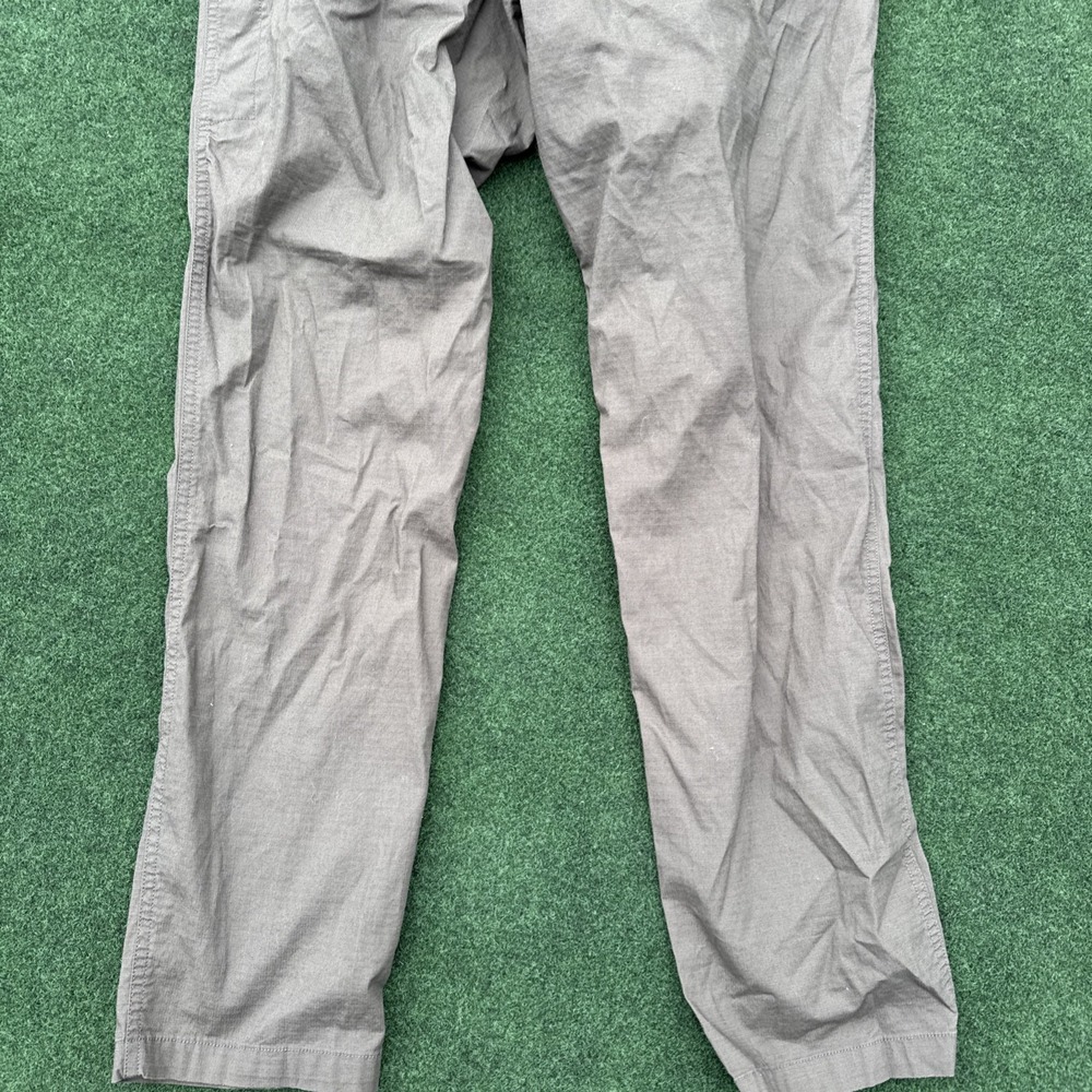 Vuori Ripstop Pants Cotton Charcoal Gray Drawstring Women's Hiking Outdoors XL - Picture 8 of 9